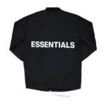 Black Essentials Coach Jacket