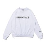 Essentials Fear of God White Sweatshirt