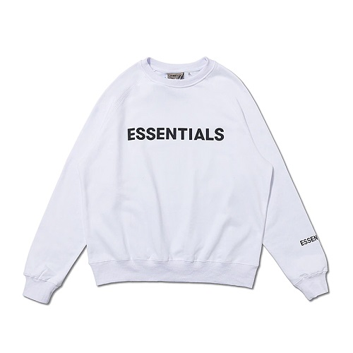 Essentials Fear of God White Sweatshirt