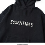 FOG Black Essentials Hoodie