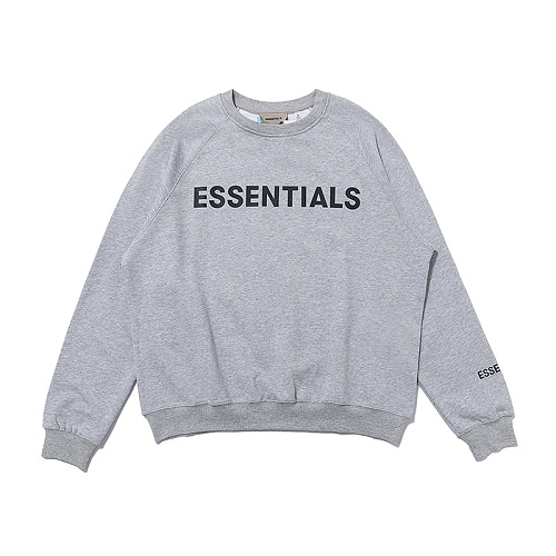 Fear Of God Grey Essentials Sweatshirt