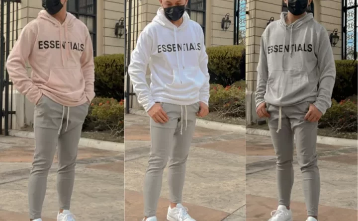 Some unique ways for men of wearing essentials hoodie