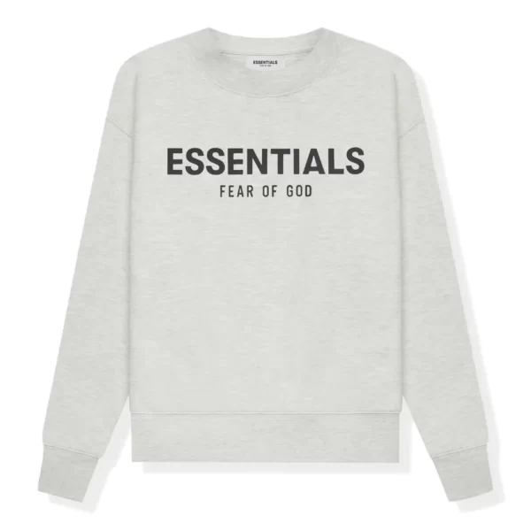 Fear Of God Essentials Kids Oatmeal Sweatshirt